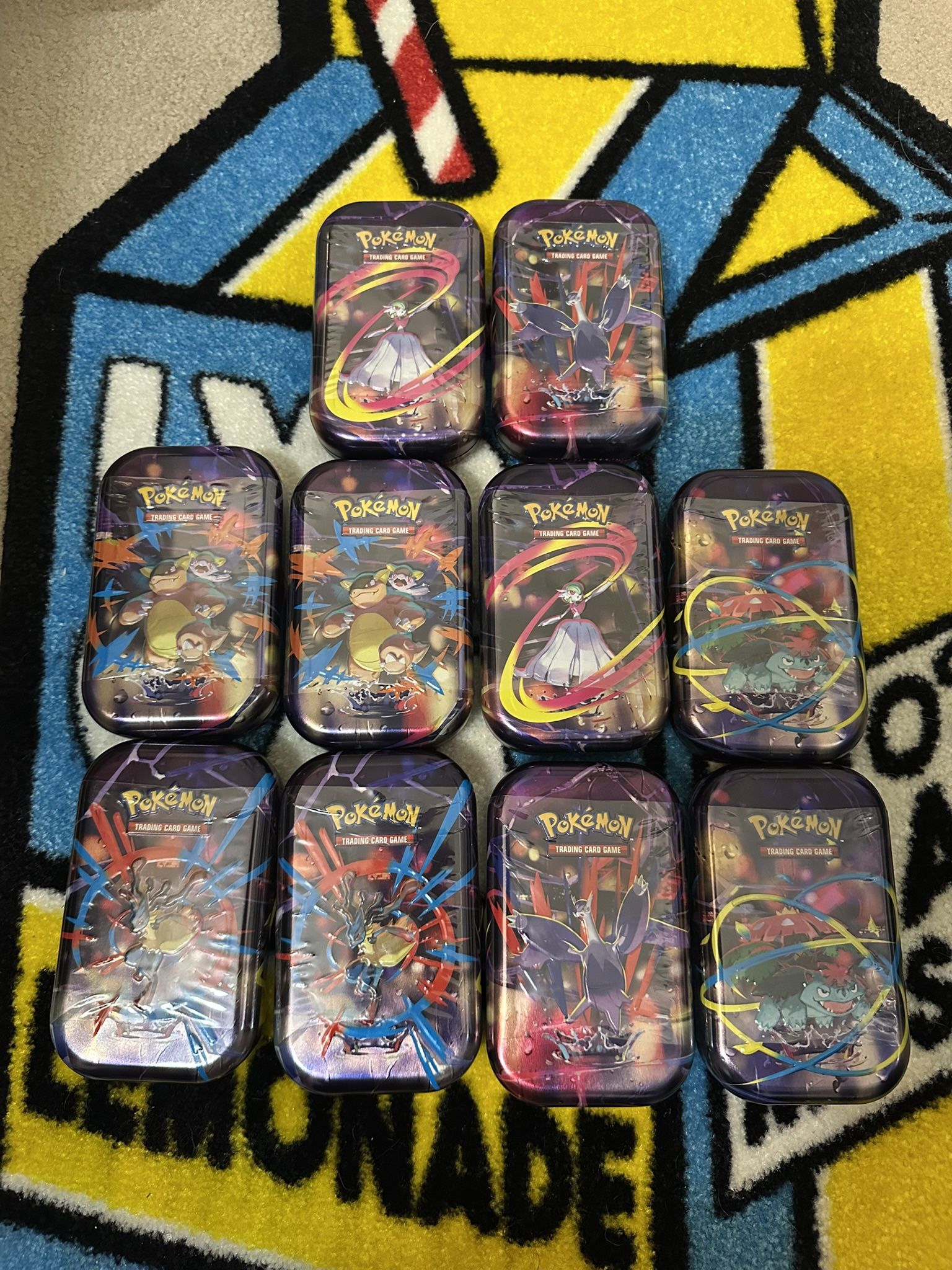 Pokémon TCG Mega Evolutions Tins