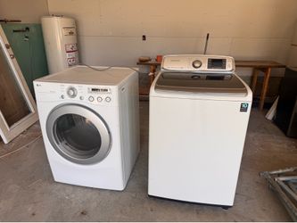 Washer and dryer