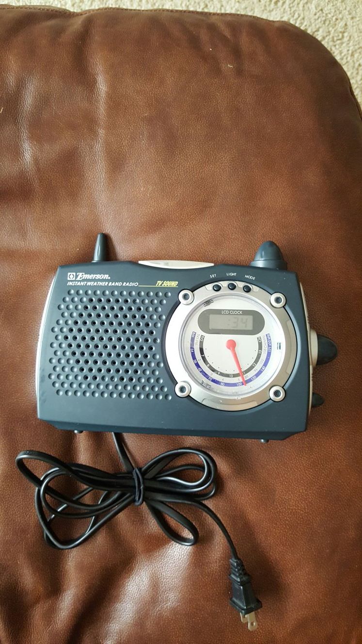 Instant Weather Radio Plus TV Sound