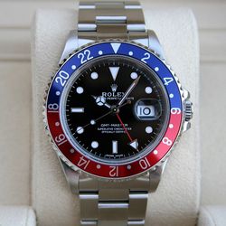 ROLEX 16700 CPO GMT MASTER WATCH PEPSI - T3140