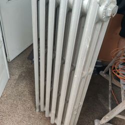 Radiator, 38 X 16, 6 Fins Radiator, 1-1/4" Inlet, 4-1/2" Deep