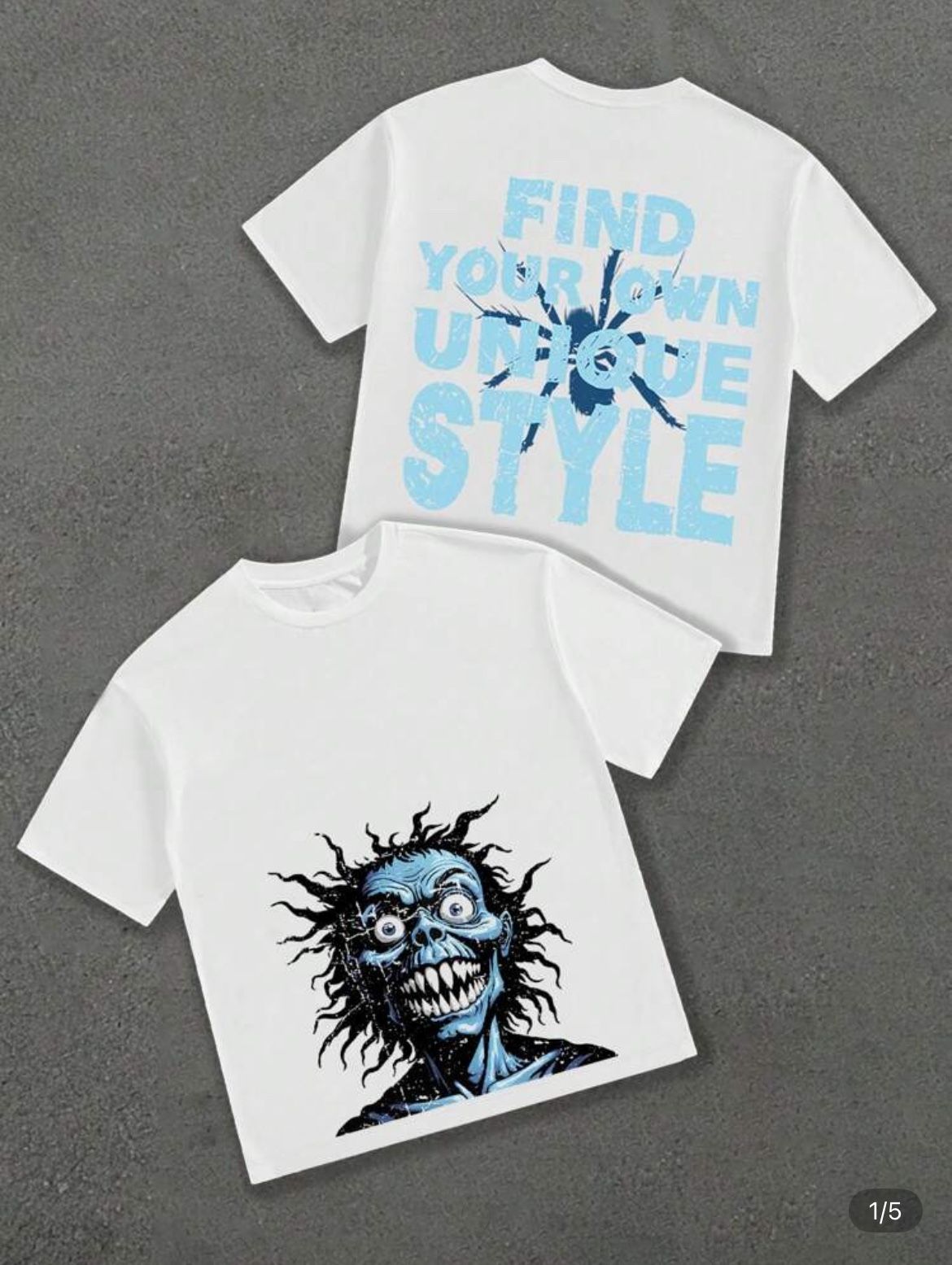 Grudge Graphic Print T-shirt