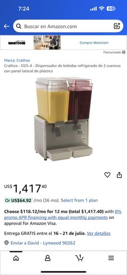 Dispensador De Aguas Fresca
