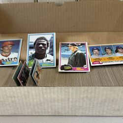1981 Topps Baseball Complete Set