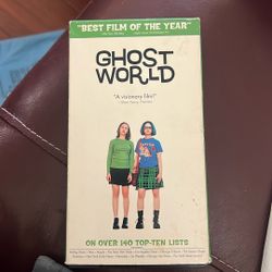 Ghost World (VHS, 2002) Thora Birch Scarlet Johansson Steve Buscemi Cult Classic