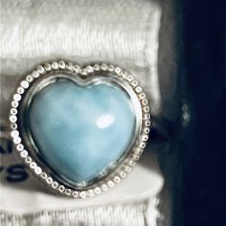 Larimar Ring 
