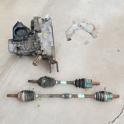 2G DSM FWD MANUAL TRANSMISSION+AXLES& STARTER PLATE