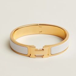 Hermes Bracelet.  Rose Gold