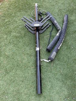 Ski and wake pole