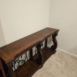 Book Shelf And Console Table