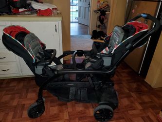 Two child stroller