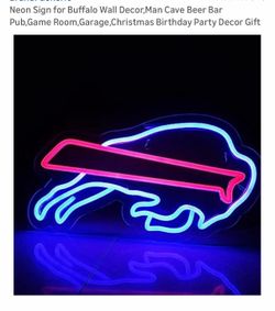 Buffalo Bills Neon Sign