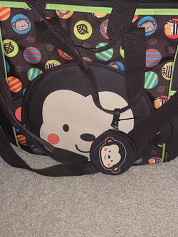 Monkey Diaper Bag New