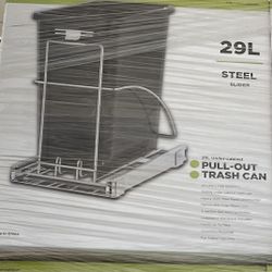 Home Zone 29 L Pull Out Trash Can