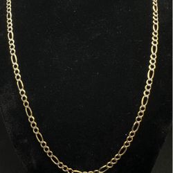 10k Gold Figaro link chain