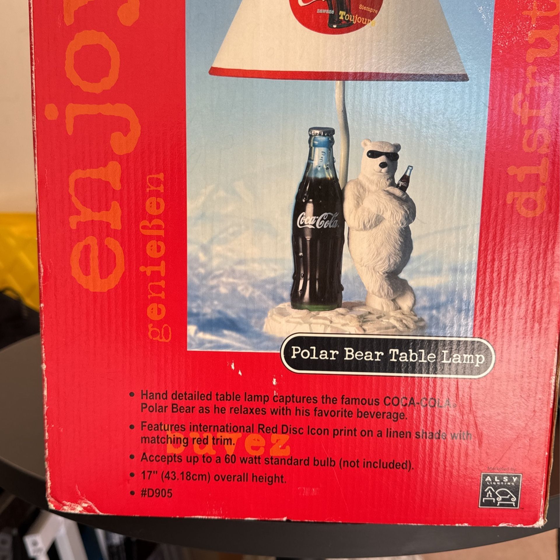 Coca Cola Lamp 