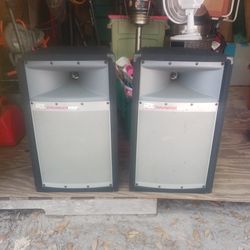 MTX Thunder Pro 2s speakers