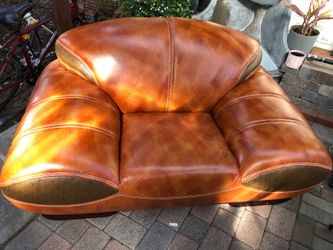 Leather couch