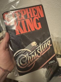 Christine First Edition Hardcover Stephen King 