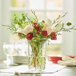 Heritage Crystal Vase Candle Holder