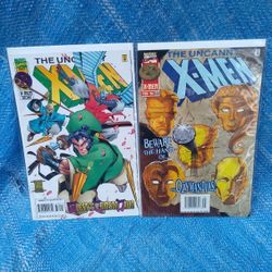 Marvel Comics Uncanny X-Men #330 & #332 Lot
