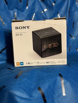 Sony Am/Fm Alarm Clock