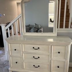 Dresser and Mirror