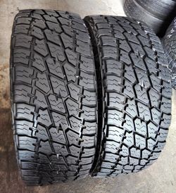 2 NITTO LT 285/55/22 ALL TERRAIN TIRES $150 CASH 💥 INSTALLED 💥