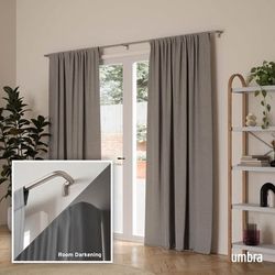Umbra Twilight 28–48 Curtain Rod Dark Bronze