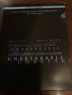 Unbreakable DVD Vista Series