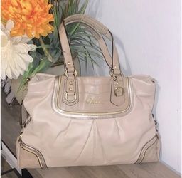 Coach Ashley Spectator Blush Pink Leather Satchel - EUC