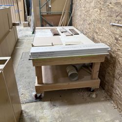 Rolling Shop Tables