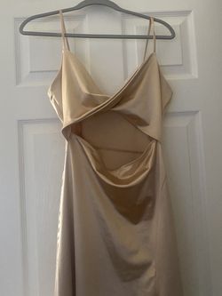 Champagne Long Dress