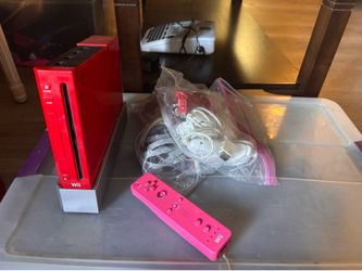Red wii bundle