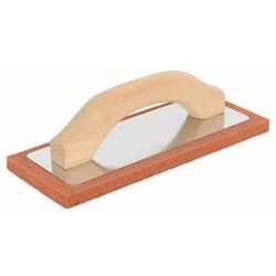 Heavy Duty Molded Red Rubber Grout Concrete Float Trowel