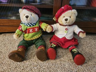 Avon 2004 Christmas Charming Carolers Bears