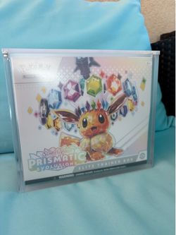 Pokemon prismatic elite trainer box+case