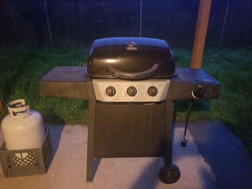 Backyard grill propane bbq