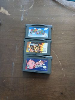 Nintendo Gameboy Advance games