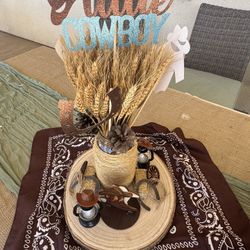 Cowboy Themed Baby Shower/Party Decorations