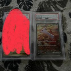 Graded Pokemon Card Latías ex