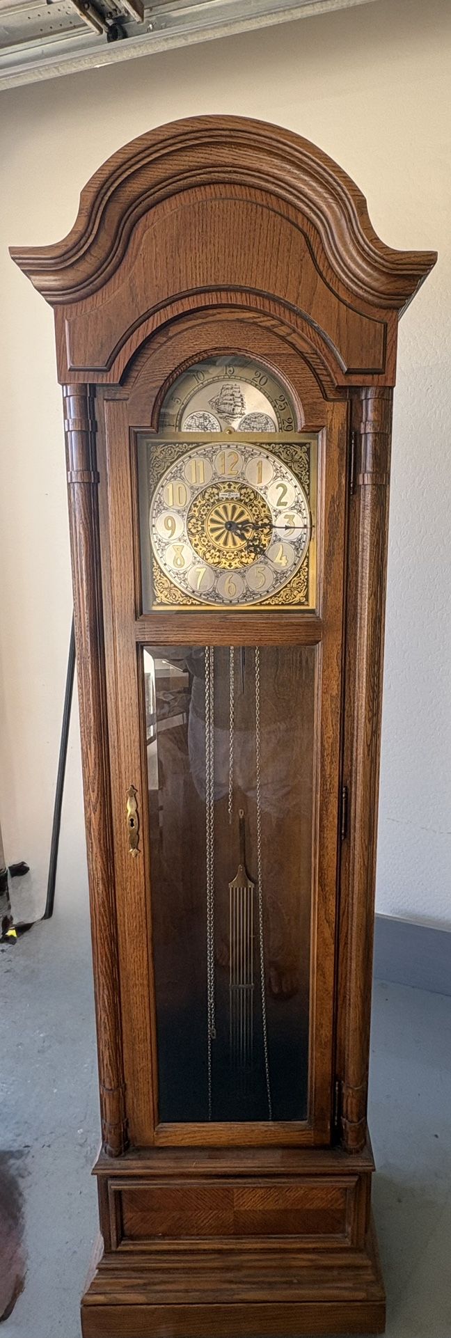Antique Howard Miller Grandfather Clock