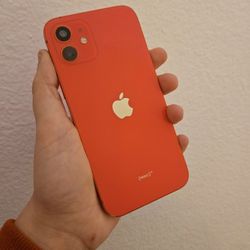 Red iPhone 12 64Gb T-Mobile/Metro/Sprint/Google Fi/Mint