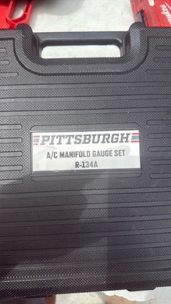 A/C manifold gauge set (used)
