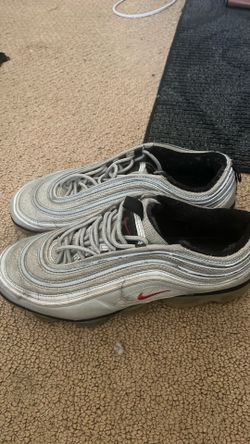 Size 12 Nike Air VaporMax 97 Silver Bullet