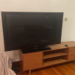 55” Tv Samsung  With Fire Stick 