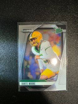 DANTE MOORE ORGEGON PRIZM PANINI NFL SPORTS CARD!