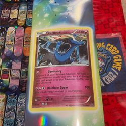 Santa Cruz x Pokémon TCG Xerneas Holo Skateboard Deck 2026 NEW 30th Celebration