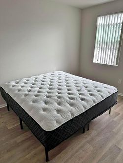 💥 Brand New Comfortable Mattress + Box Spring | King Queen Full Twin | Delivery & Pickup Available