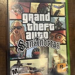 Xbox Grand Theft Auto San Andreas 